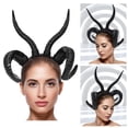 thumbnail image 2 of Gothic Horn Headband Animal Exhibition Horns Hair Clip, 2 of 7