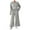 Grey, variant on felwors Women Modal Fall 2 piece outfits Oversized Sweatshirt Wide Leg Pants Beige, XL