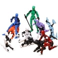 thumbnail image 2 of Robot de múltiples articulaciones que se mueve de forma móvil, maniquí impreso en 3D, figuras de la suerte, juguetes, juego para padres e hijos, regalos para niños, 2 of 5