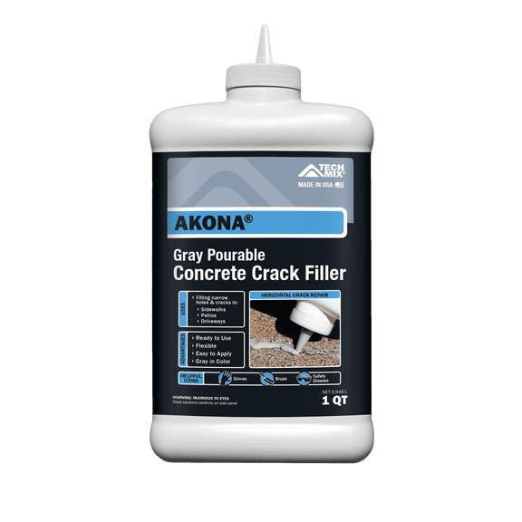 AKONA Concrete Crack Filler 1 Quart Bottle