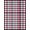 Red White Blue, Pattern 17, variant on ODIKA Front Checkered Door Symmetrical Balance Grid Throw Plaid Gingham for Home Office, Gaming Room, Under Desk, Non-Slip Chair-Friendly