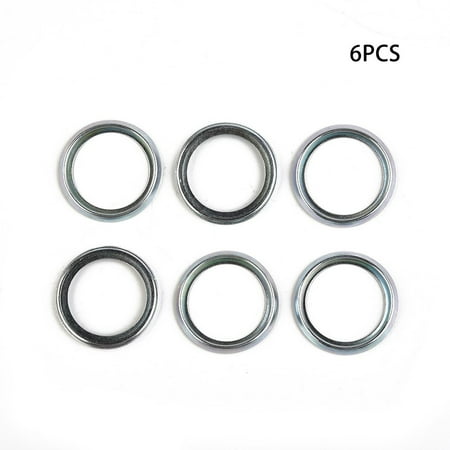 

6pcs Oil Drain Plug Crush Washer Gasket Set 16mm 803916010 For Crossre 2011-18