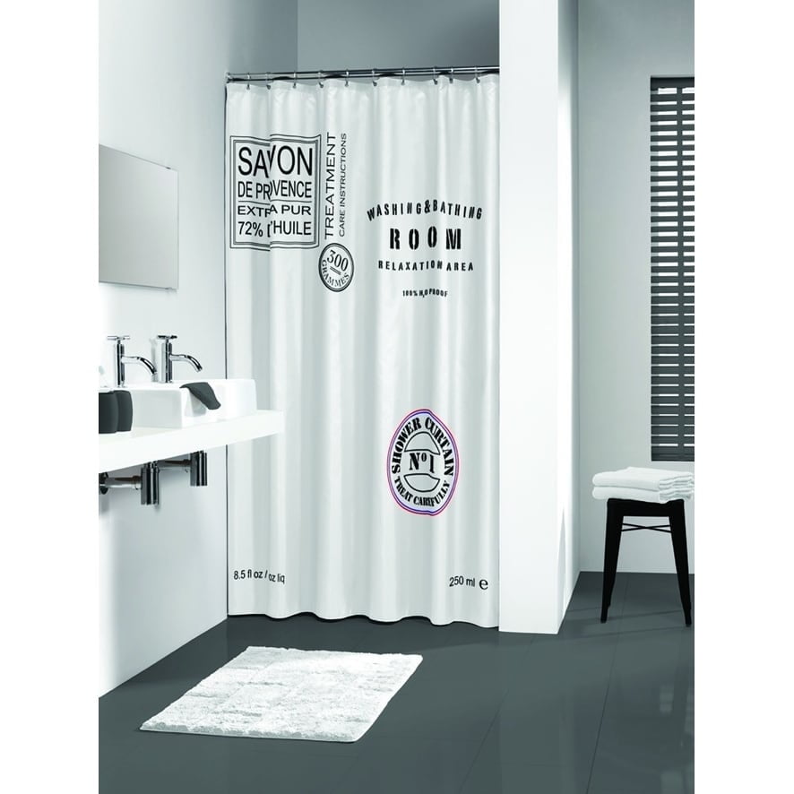 long shower curtain
