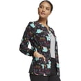 thumbnail image 4 of Dickies EDS Warm Up Scrubs Jacket For Women Snap Front DK309, M, Merry Rex-mas, 4 of 7