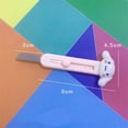 thumbnail image 4 of Lindo cuchillo de arte Sanrioed Kawaii Melody Kuromi HelloKitty Cinnamoroll, cortador de papel de Anime, herramienta de utilidad para estudiantes, regalo de papelería para niños, 4 of 4