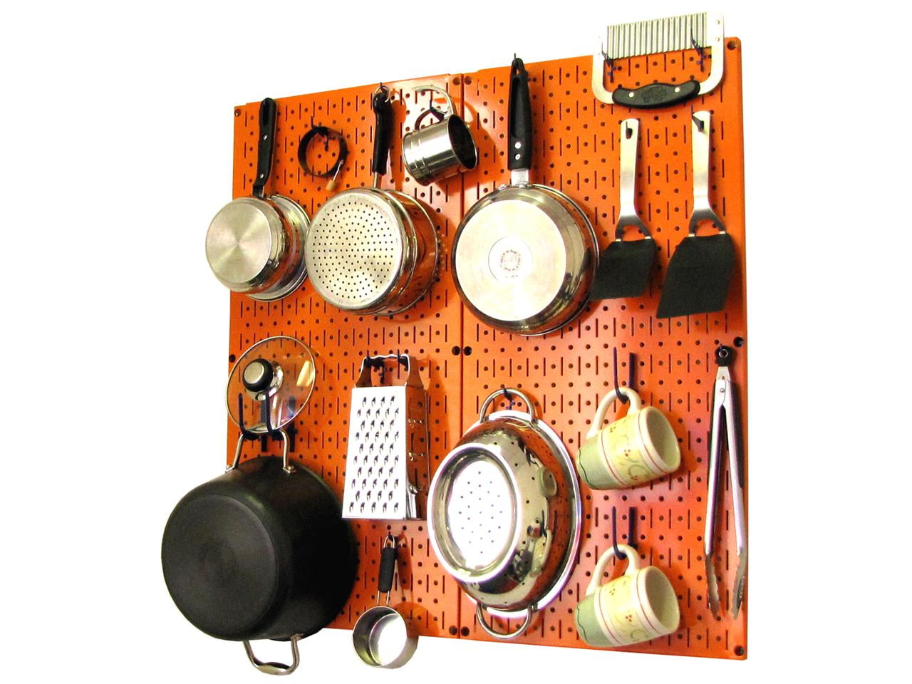 Wall Control Kitchen Pegboard Organizer Pots and Pans ...