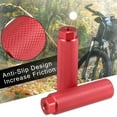 thumbnail image 4 of Unique Bargains 1Pair Aluminum Alloy BMX MTB Bike Bicycle Rear Foot Pegs Footrests Red Fit 3/8 Inch Axles Red, 4 of 7