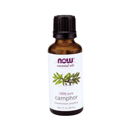 NOW Essential Oils, Camphor Oil, Camphorous Aromatherapy Scent, 100% Pure and Purity Tested, Vegan,