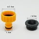 thumbnail image 3 of Colector de latón, grifo de jardín, divisor en Y, conector de manguera doble, conector de grifo de agua de 2 vías kaili Sencillez, 3 of 5