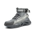 thumbnail image 1 of Kideng Mens Sneakers Breathable Lightweight Steel Toe Safety Work Shoes 2d7719, 1 of 5