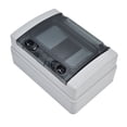thumbnail image 4 of Caja De Conexiones Electrónicas, IP65 Caja De Distribución De Energía A Prueba De Agua Riel DIN De 4 Vías Para Equipos Eléctricos, 4 of 5