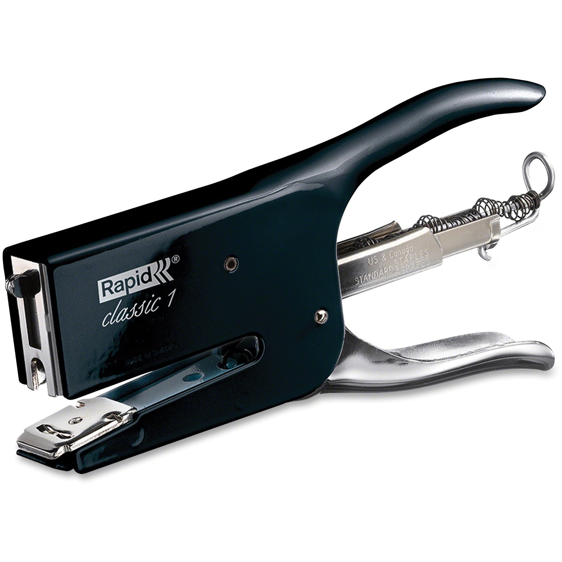 Rapid Retro Classic K1 Plier Stapler, Black
