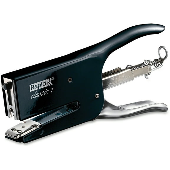 Rapid Retro Classic K1 Plier Stapler, Black