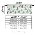 thumbnail image 6 of 1Pc Polyester Christmas Short Curtain Perfect For Seasonal Home Upgrades, 6 of 7