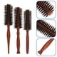 thumbnail image 2 of Pincel de cabello de cerdas redondo 3pcs Cepillo de cabello de madera natural para hombres y mujeres, 2 of 4