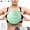 GREEN, variant on FITMIND Pilates Ball, 10in Core Ball for Physical Therapy, Ab Release and Core Workouts - Pink