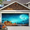 thumbnail image 4 of Decoraciones de Fiesta de Halloween Decoración de Fondo de Garaje de Halloween Paño Colgante Decoración de Partido Personalizada Tapicería Paño Colgante Decoraciones de Halloween, 4 of 4