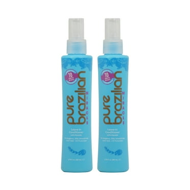 Pure Brazilian Miracle Leave-in Conditioner with Keratin 6.78oz "Pack of 2"