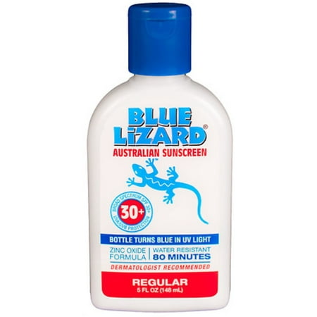 Blue Lizard Australian Sunscreen Lotion, Regular, SPF 30+ 5 oz (Pack of 3)