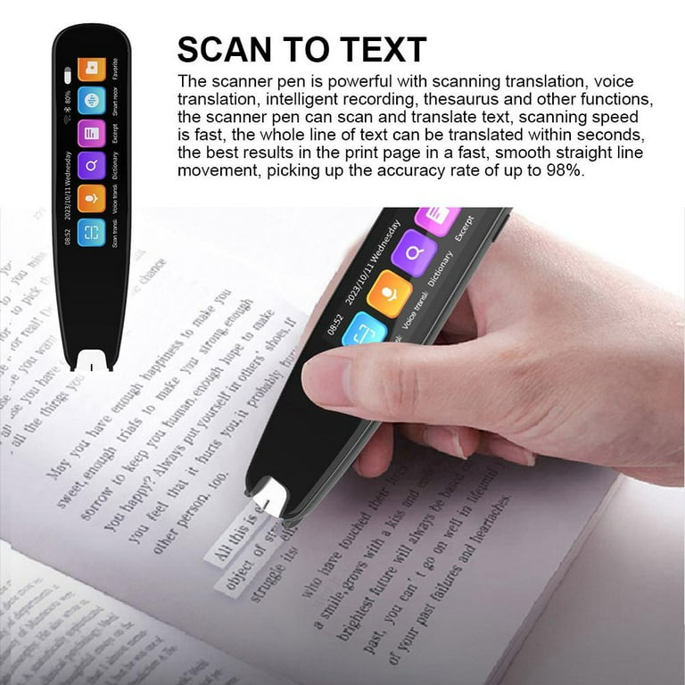 Scan Reader Pen 多言語対応 Amazon.com : LATROVALE Scan Reader Pen, OCR Digital Pen