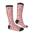 thumbnail image 3 of Haiem Rose Flowers Socks, Funny Novelty Crazy Design Cotton Socks Sports Socks Knee High Socks For Men, Women,1Pairs - Gift For Working Friends, 3 of 8