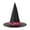 Hot Pink, variant on SHUNSUI Halloween Witch Headdress Hat for Adults and Kids Party Accessory One Size