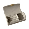 thumbnail image 2 of Caja de joyería Fernando organizador de almacenamiento Gris claro, 2 of 8