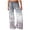 Gray, variant on Elainilye Fashion Womens Pants Casual Loose Gradient Tie-dye Printed Yoga Athletic Long Pants Leisure Wide Leg Pants Trousers,Green