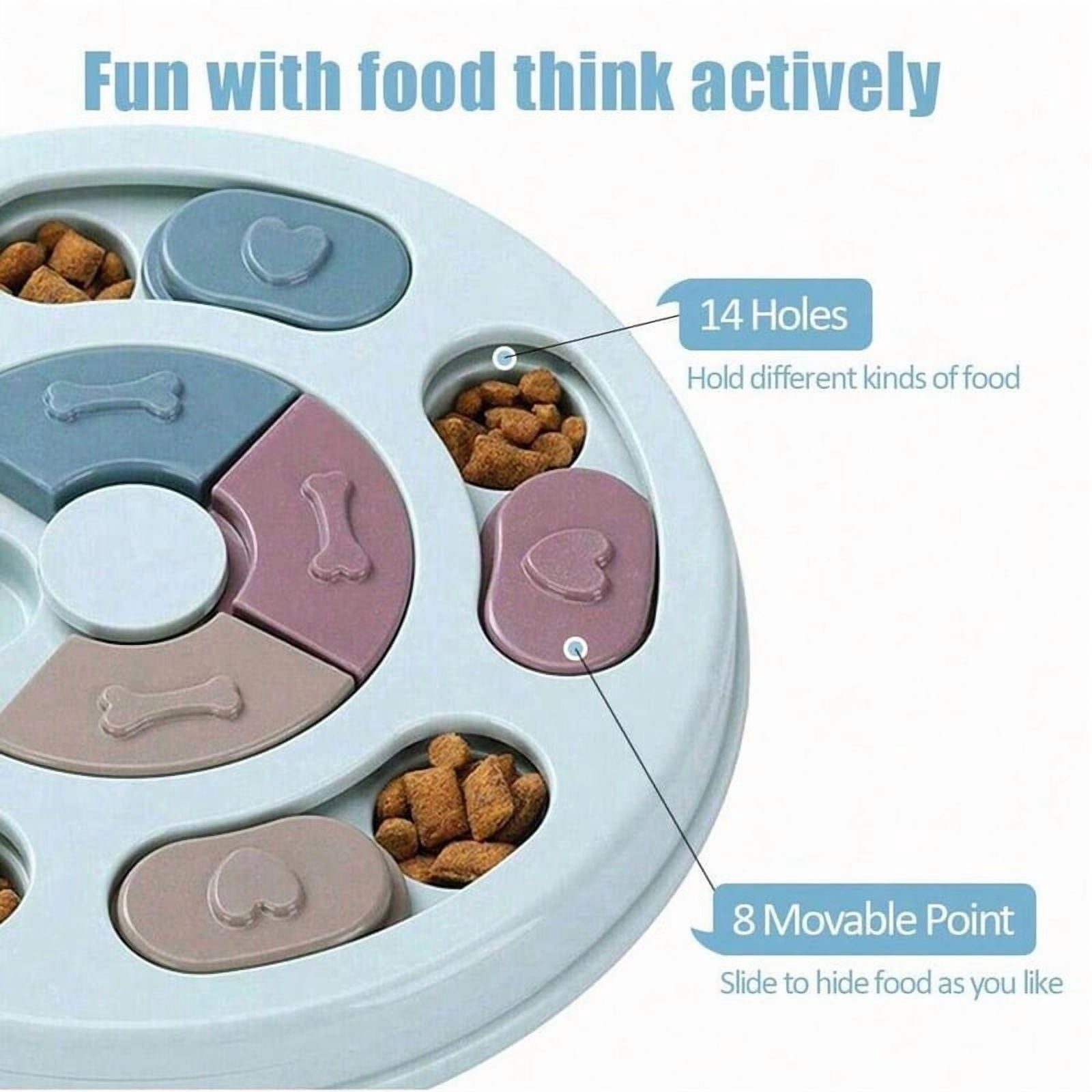 Dog Puzzle Toys- Dog ​ ​   Brain Stimulates the Brain to Stimulate the Educational Toy Puppy to Treat the Food Feeder Allocation in