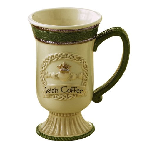 Ceramic Dishwasher And Microwave Safe Irish Coffee Mug