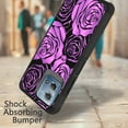 thumbnail image 2 of DALUX MetKase Hybrid Slim Phone Case Cover Compatible with Motorola Moto G Stylus 5G (2023) - Pink Roses Flowers, 2 of 3