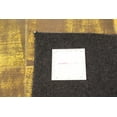 thumbnail image 3 of ECARPETGALLERY 5'0" x 8'0" Contemporary Cowhide Patchwork Handmade Area Rug for Living Room, Dining Room and Bedroom in Yellow, 3 of 9