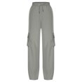 thumbnail image 5 of vigerkar Women's Cargo Pants Waterproof Joggers Hiking Pants for Womens Clothes (Light Gray, L), 5 of 6
