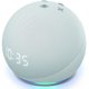 thumbnail image 4 of Altavoz Inteligente Amazon Echo Dot (4.ª Generación) con Reloj y Alexa - Blanco Glaciar (Pack de 2), 4 of 9