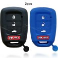 thumbnail image 3 of Dobrev Silicone Rubber Cover Case Protector Fob Keyless Entry Skin Remote Holder Suitable with Honda Accord CR-V HR-V Civic FIT Jazz key, 3 of 5