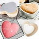 thumbnail image 3 of 8 Inch Heart Shaped Cake Pan, Aluminium Heart Cake Tin,Non-Stick Springform Baking Pan Mould for Making Cakes, 3 of 5