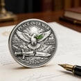 thumbnail image 2 of EGNMCR Over WAR 2026 Coin Over War Coin One Worlds Of Peaces Unity Collectible cup sleeve, 2 of 8