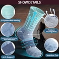 thumbnail image 3 of Calcetines de senderismo Anlisim de lana merino para mujer, 5 pares, talla L, 3 of 7
