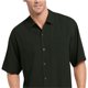 thumbnail image 1 of Tommy Bahama Catalina Twill SS - Camiseta con botones para hombre, color negro, mediano, 1 of 1