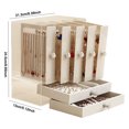 thumbnail image 3 of Organizador Pendientes Soporte para Caja Almacenamiento Multifuncional Mujeres Y Niñas, 3 of 9