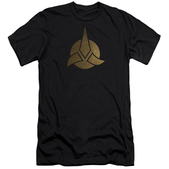 Star Trek Discovery Discovery Triquentra Adult 30/1 T-Shirt Black