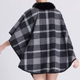 thumbnail image 4 of Wensltd Women's Shawls Wrap Elegant Soft Capes Open Front Warm Outwear Fall Winter Cloak Cardigan Tops, 4 of 4