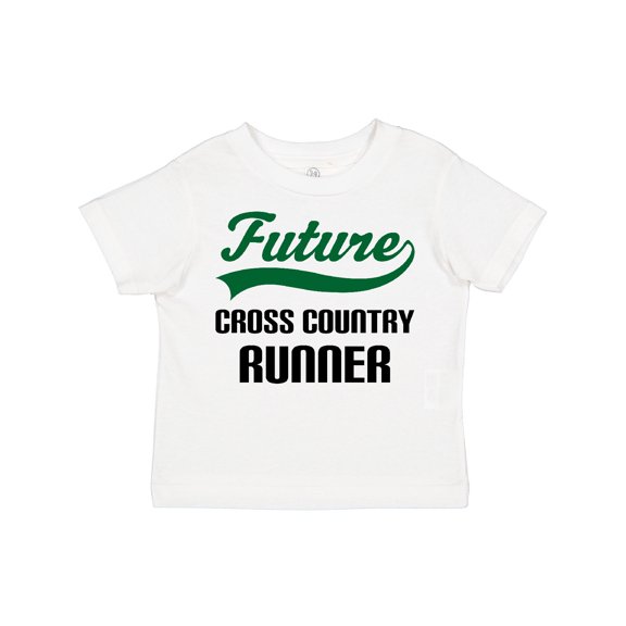 Inktastic Future Cross Country Runner Boys Toddler T-Shirt