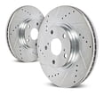 thumbnail image 1 of Drilledslotted Rotor Pair, 1 of 1