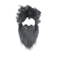thumbnail image 4 of Conjunto de pelo y barba Fernando accesorios de disfraz de bigote para hombres barbas postizas negro, 4 of 8