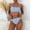 Sky Blue, variant on uublik Swimsuit Women Bathing Suit for Women Push Up Swimwear Built in Bra Swimsuit Cheeky Bikini Swimsuit Yellow