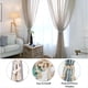 thumbnail image 4 of 4 Piezas de Amarres de Cuerda para Cortinas, Hebillas de Cuerda para Cortinas, Sujetadores de Cortinas Hechos A Mano, Lazos de Cortina Tejidos A Mano de Algodón para Cortinas, 4 of 9