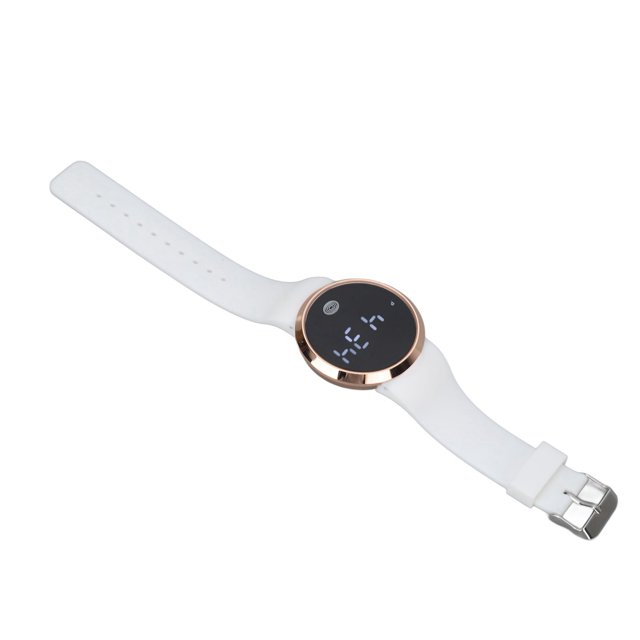 Reloj led pantalla táctil redonda reloj LED pantalla táctil ajustable impermeable elegante reloj de pareja para deportes de ocio fiestas de negocios ANGGREK Otros