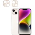 thumbnail image 1 of [2 Pack] Bling Crystal Camera Lens Protector Scintillant Diamant Arrière Camera Cover 3D Bling Lens Lens Cover Compatible avec iPhone 14/14 Plus-Rose Gold, 1 of 5