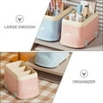 thumbnail image 3 of WASHWEPE Stationery Pencil Cup Pink Plastic 1Pcs 7.5X4.7X4.3in For Families Home Organization, 3 of 8